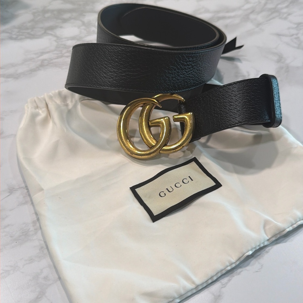 GG Marmont wide belt